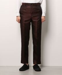 CRAVATE JACQUARD STRAIGHT PANTS