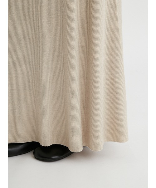 Mila Owen（ミラオーウェン）の「ベストコーディネートニットスカートSET UP（ワンピース・レディース・ブラック/アイボリー/キャメル・1/0）」の14枚目の写真