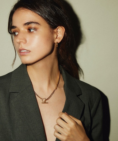 CENE（セネ）の「【CENE】セネ/[ゴールド]アンカーモチーフチェーンネックレス（ネックレス・レディース・ゴールド・FREE）」の6枚目の写真