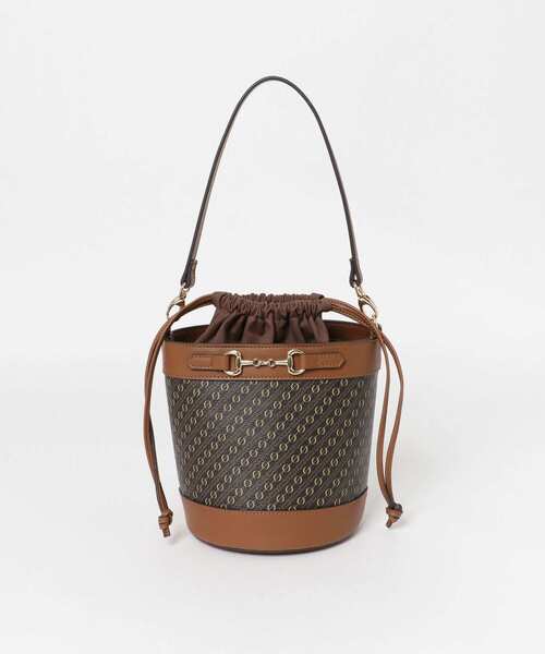 RODE SKO（ロデスコ）の「モノグラムビットバケツバッグ（ショルダーバッグ・レディース・ブラウン・ONE）」の6枚目の写真