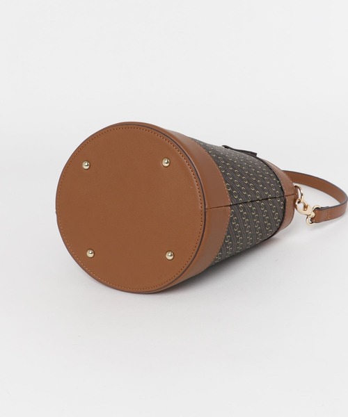 RODE SKO（ロデスコ）の「モノグラムビットバケツバッグ（ショルダーバッグ・レディース・ブラウン・ONE）」の12枚目の写真