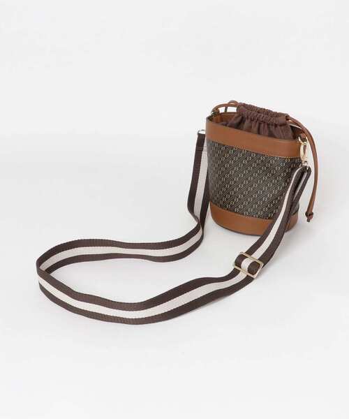 RODE SKO（ロデスコ）の「モノグラムビットバケツバッグ（ショルダーバッグ・レディース・ブラウン・ONE）」の13枚目の写真