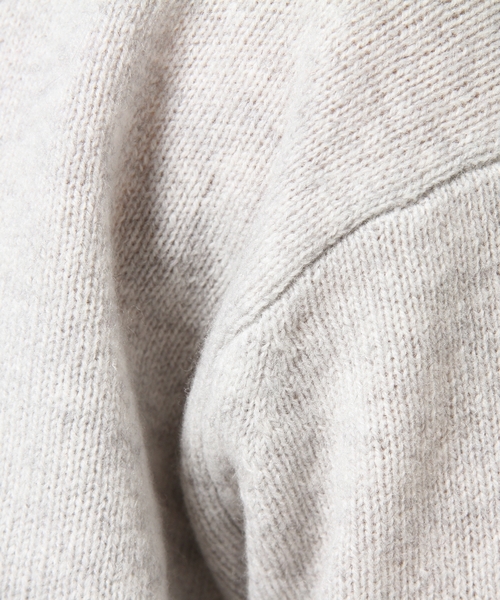 SHARE PARK（シェアパーク）の「タートルネックニット（ニット/セーター・レディース・ホワイト系/グレー系・1）」の10枚目の写真