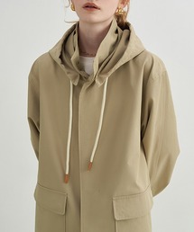 消費税無し Fano Studios】Hooded windbreaker long jacket FX21W022 ジャケット・アウター