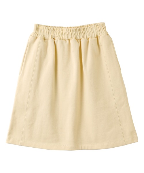 MILKFED.（ミルクフェド）の「LOGO SWEAT SKIRT（スカート・レディース・オフホワイト/ブラック/オレンジ・ONE SIZE）」の8枚目の写真