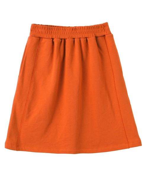 MILKFED.（ミルクフェド）の「LOGO SWEAT SKIRT（スカート・レディース・オフホワイト/ブラック/オレンジ・ONE SIZE）」の10枚目の写真