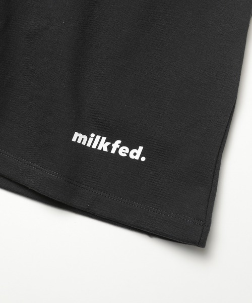 MILKFED.（ミルクフェド）の「LOGO SWEAT SKIRT（スカート・レディース・オフホワイト/ブラック/オレンジ・ONE SIZE）」の5枚目の写真