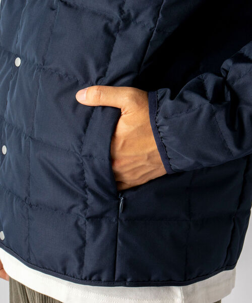 TAION（タイオン）の「【TAION/タイオン】別注 DOWN JACKET インナーダウン (※注目のダウンメーカーとのコラボレーション企画!!)（ダウンジャケット/コート・メンズ・ブラック/ネイビー/オリーブ・MEDIUM/LARGE/X-LARGE）」の17枚目の写真