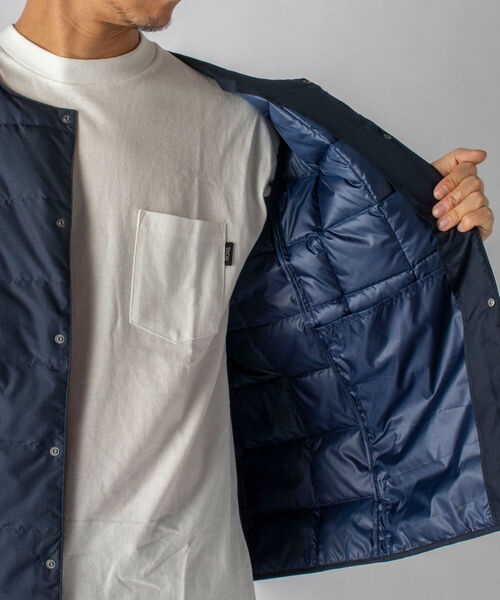 TAION（タイオン）の「【TAION/タイオン】別注 DOWN JACKET インナーダウン (※注目のダウンメーカーとのコラボレーション企画!!)（ダウンジャケット/コート・メンズ・ブラック/ネイビー/オリーブ・MEDIUM/LARGE/X-LARGE）」の21枚目の写真