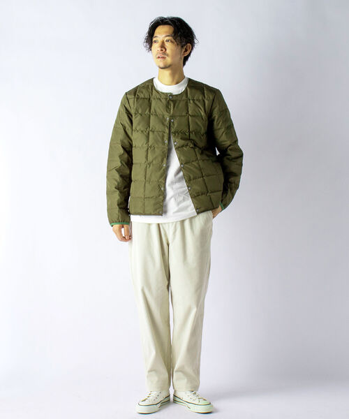 TAION（タイオン）の「【TAION/タイオン】別注 DOWN JACKET インナーダウン (※注目のダウンメーカーとのコラボレーション企画!!)（ダウンジャケット/コート・メンズ・ブラック/ネイビー/オリーブ・MEDIUM/LARGE/X-LARGE）」の16枚目の写真