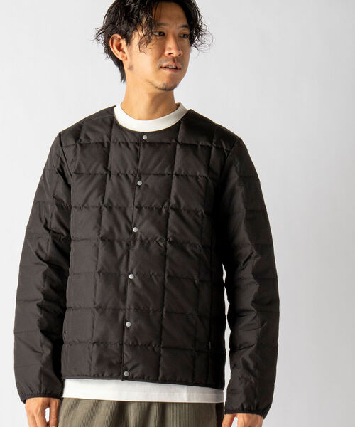 TAION（タイオン）の「【TAION/タイオン】別注 DOWN JACKET インナーダウン (※注目のダウンメーカーとのコラボレーション企画!!)（ダウンジャケット/コート・メンズ・ブラック/ネイビー/オリーブ・MEDIUM/LARGE/X-LARGE）」の4枚目の写真