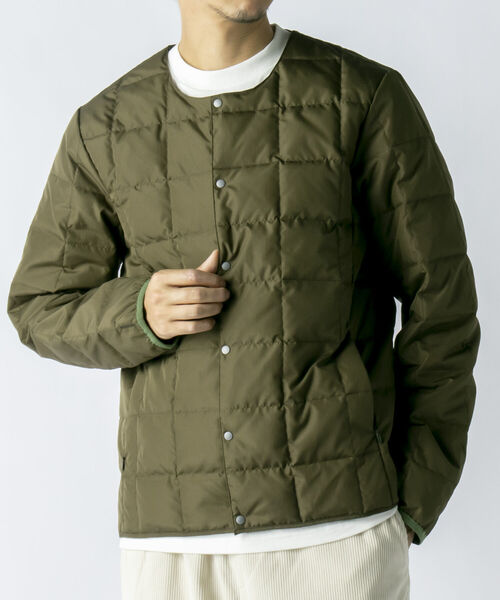 TAION（タイオン）の「【TAION/タイオン】別注 DOWN JACKET インナーダウン (※注目のダウンメーカーとのコラボレーション企画!!)（ダウンジャケット/コート・メンズ・ブラック/ネイビー/オリーブ・MEDIUM/LARGE/X-LARGE）」の14枚目の写真