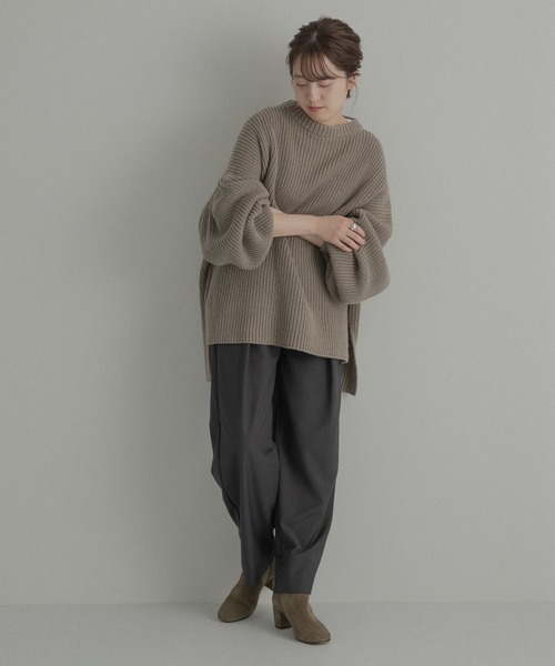 LAATO（ラート）の「SLEEVE VOLUME KNIT（ニット/セーター）」 - WEAR
