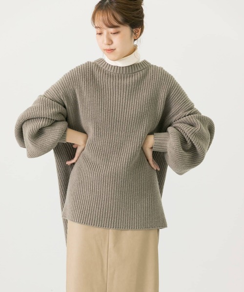 laato ニット　半袖　ラート　パフスリーブ　ザラ　etre ボリューム laato ニット 半袖 ラート パフスリーブ ザラ etre ボリューム