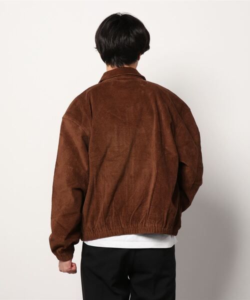 P.A.M.（パム）の「P.A.M. G.L. HARRINGTON CORD JACKET (39130)（ブルゾン・メンズ・ブラウン・MEDIUM/LARGE/SMALL）」の11枚目の写真