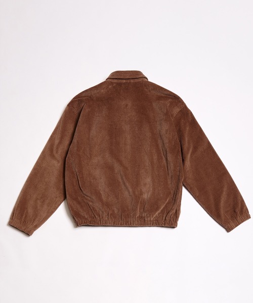P.A.M.（パム）の「P.A.M. G.L. HARRINGTON CORD JACKET (39130)（ブルゾン・メンズ・ブラウン・MEDIUM/LARGE/SMALL）」の8枚目の写真