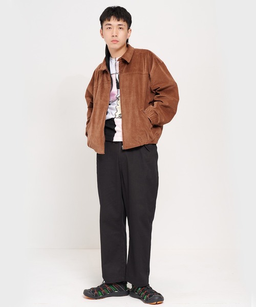 P.A.M.（パム）の「P.A.M. G.L. HARRINGTON CORD JACKET (39130)（ブルゾン・メンズ・ブラウン・MEDIUM/LARGE/SMALL）」の2枚目の写真
