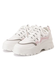 Lace Ladies | ダッドスニーカー 厚底 レースアップ(スニーカー)