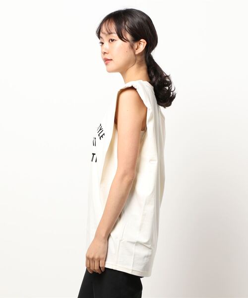 良品 21AW INSCRIRE アンスクリア WELLNESSフロッキーTシャツ