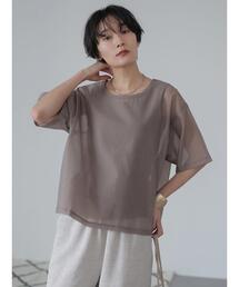 AMERICAN HOLIC | SET シアープルオーバー+タンクトップ(Tシャツ/カットソー)