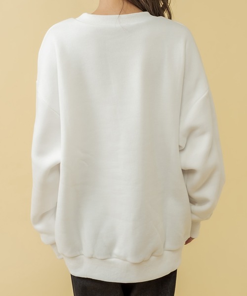 RASVOA（ラスボア）の「ブルドッグスウェット（スウェット・レディース・オフホワイト/グレー/ブラック・FREE）」の17枚目の写真