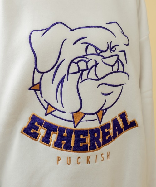 RASVOA（ラスボア）の「ブルドッグスウェット（スウェット・レディース・オフホワイト/グレー/ブラック・FREE）」の18枚目の写真