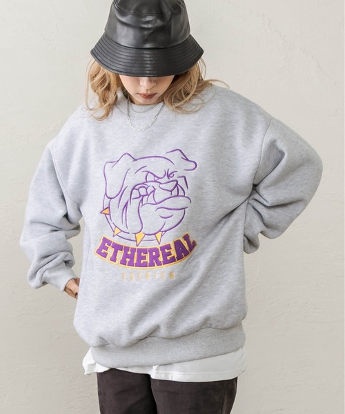 RASVOA（ラスボア）の「ブルドッグスウェット（スウェット・レディース・オフホワイト/グレー/ブラック・FREE）」の20枚目の写真