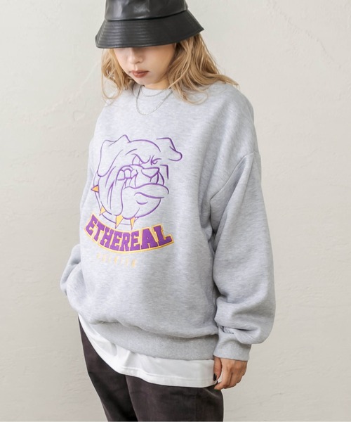 RASVOA（ラスボア）の「ブルドッグスウェット（スウェット・レディース・オフホワイト/グレー/ブラック・FREE）」の21枚目の写真