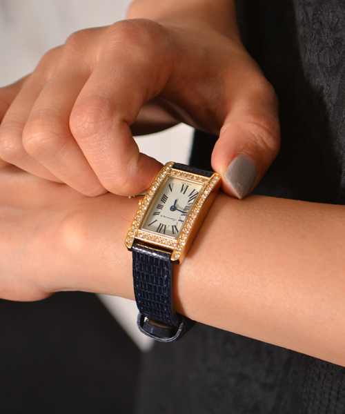 AMERICAN RAG CIE（アメリカンラグシー）の「アメリカンラグシーオリジナルウォッチ/201-AYD-14W-TA-001（アナログ腕時計・レディース・ダークネイビー・F）」の6枚目の写真