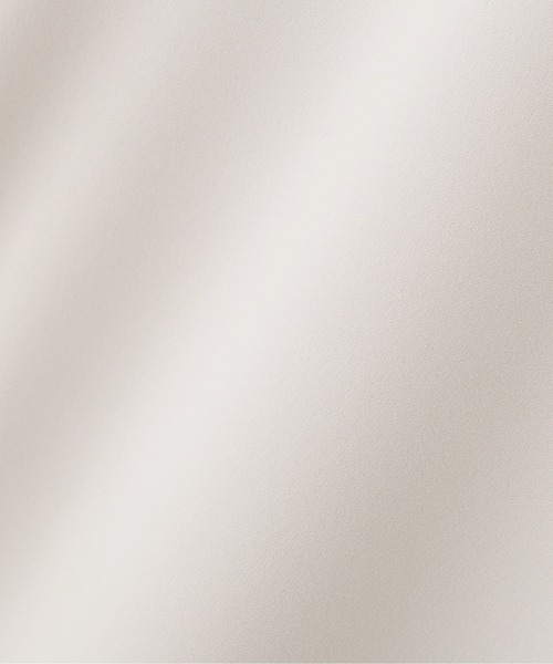 NATURAL BEAUTY BASIC（ナチュラルビューティーベーシック）の「ライトダブルクロスブラウス（シャツ/ブラウス・レディース・グレイッシュベージュ/オフホワイト/ブラウン・LARGE/SMALL/MEDIUM）」の15枚目の写真