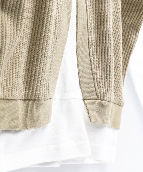 BRANSHES(ブランシェス)の「ベスト重ね着風デザイン長袖Tシャツ(Tシャツ/カットソー・キッズ・ベージュ/ラベンダー・90cm/110cm/100cm/120cm/130cm/140cm/150cm)」の21枚目の写真