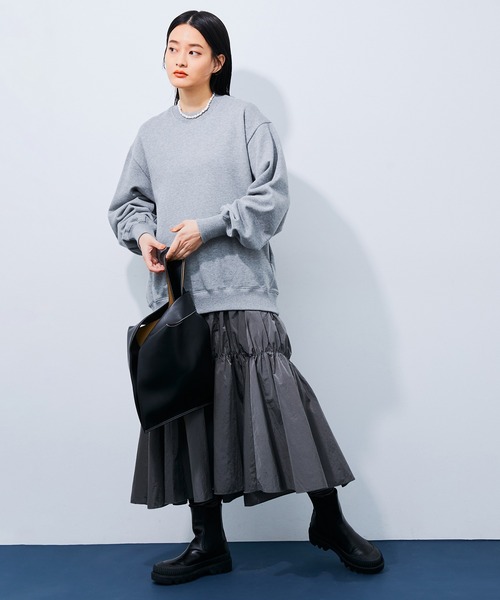 ADAM ET ROPE'（アダムエロペ）の「〈追加〉【晴雨兼用】チェルシーブーツ（ブーツ・レディース・ブラック/ベージュ・38/39/36/37）」の20枚目の写真