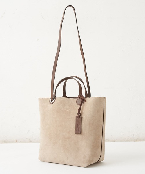 BEARDSLEY（ビアズリー）の「《MARCO MASI》トートバッグ（トートバッグ・レディース・ベージュ/グレー・FREE）」の3枚目の写真