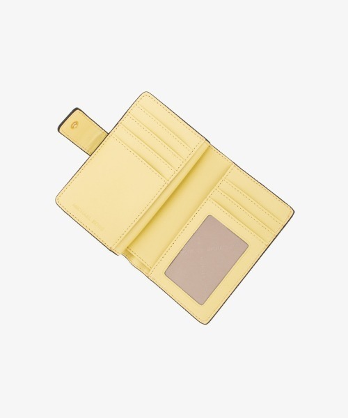 MICHAEL KORS（マイケルコース）の「JET SET TRAVEL ビルフォールド ジップ コインウォレット（財布・レディース・イエロー系その他・FREE）」の2枚目の写真