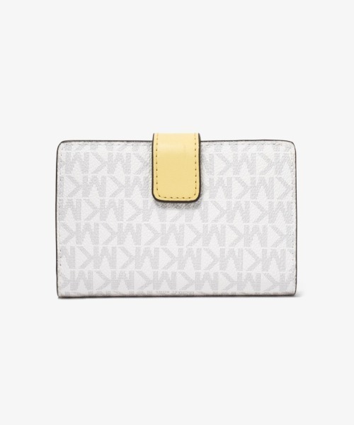 MICHAEL KORS（マイケルコース）の「JET SET TRAVEL ビルフォールド ジップ コインウォレット（財布・レディース・イエロー系その他・FREE）」の5枚目の写真