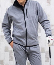 TopIsm（トップイズム）の「防風加工 裏起毛フリース ゴルフブルゾン（ゴルフグッズ・メンズ）」