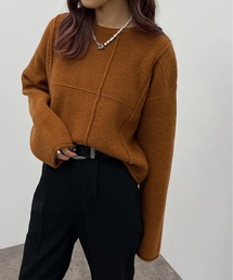 切替デザインニット【ZOZOTOWN限定アイテム】