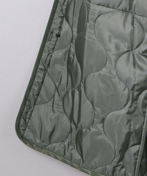 HYKE（ハイク）の「＜HYKE（ハイク）＞QUILTED LINER コート ■■■（その他アウター・レディース・ブラック/オリーブ・3/1/2）」の7枚目の写真