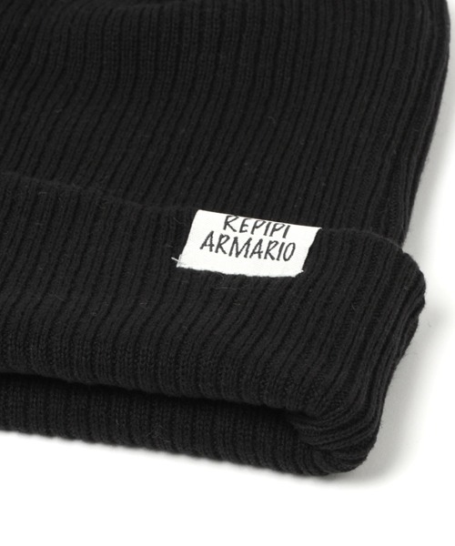 repipi armario（レピピ アルマリオ）の「2WAYニットワッチ（ニットキャップ/ビーニー・キッズ・ブラック/ライトピンク/アイボリー/ミント/ダークブラウン・FREE）」の18枚目の写真