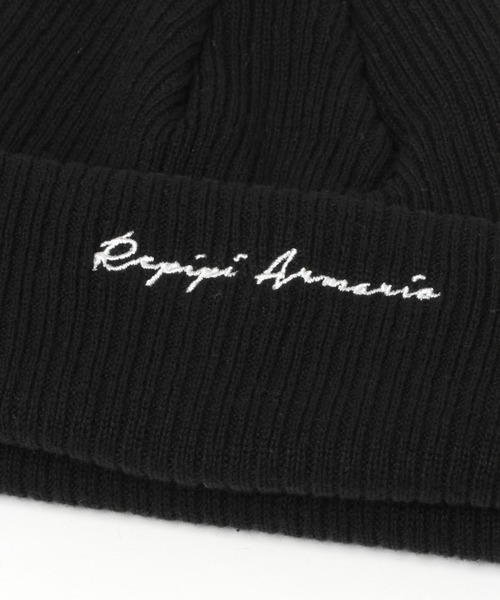 repipi armario（レピピ アルマリオ）の「2WAYニットワッチ（ニットキャップ/ビーニー・キッズ・ブラック/ライトピンク/アイボリー/ミント/ダークブラウン・FREE）」の19枚目の写真