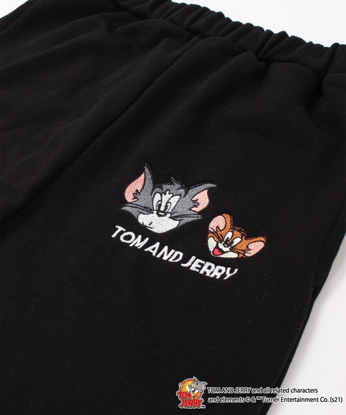 Tom&Jerry(トムアンドジェリー)の「【TOM AND JERRY/トムとジェリー】裏毛スウェットパンツ スウェパン(スウェットパンツ・メンズ・オフホワイト/ブラック・MEDIUM/SMALL/LARGE/X-LARGE)」の5枚目の写真