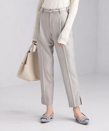 green label relaxing | ウラキモウ TWD スリット テーパード パンツ - ストレッチ・吸湿発熱 -(その他パンツ)