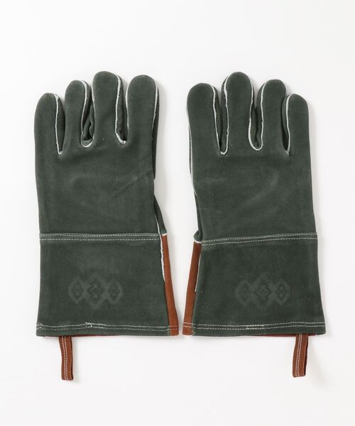 チャイハネ(チャイハネ)の「【チャイハネ】牛革スエードグローブ(手袋・メンズ・ブラウン/インディゴブルー/グリーン/キャメル/ブラック・FREE)」の16枚目の写真