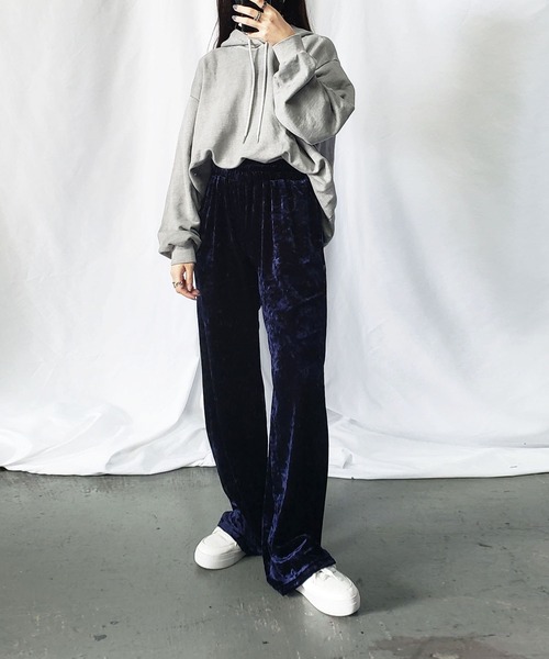 美品✨ロンハーマン Velour Pants ベロアパンツ イージーパンツ 黒 美品✨ロンハーマン Velour Pants ベロアパンツ イージーパンツ