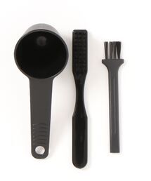 Toffy（トフィー）の「【Toffy/トフィー】 全自動ミル付4カップコーヒーメーカー用 計量スプーン･清掃用ハケ･清掃用ブラシセット（キッチンツール）」