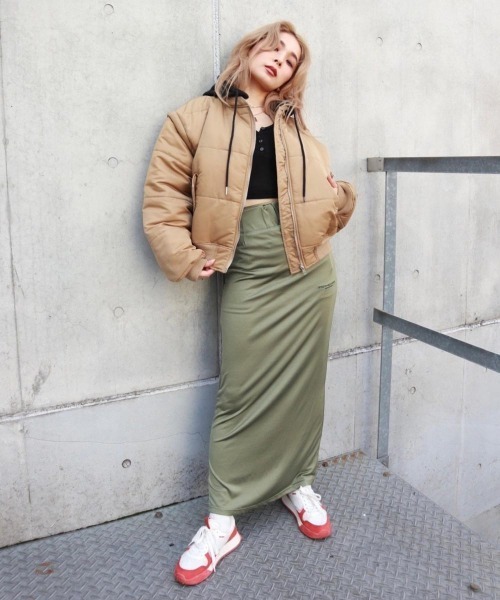 FIG&VIPER（フィグアンドバイパー）の「マルチWAY MID MA-1（MA-1・レディース・ブラック/ベージュ/パープル・FREE）」の12枚目の写真