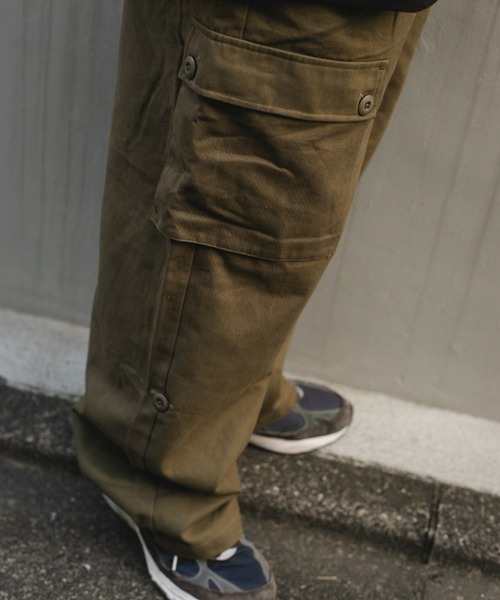 BROKEN BASE(ブロークンベース)の「ダッチアーミーモチーフカーゴパンツ(カーゴパンツ・メンズ・カーキ/ホワイト・SMALL/MEDIUM/LARGE)」の11枚目の写真