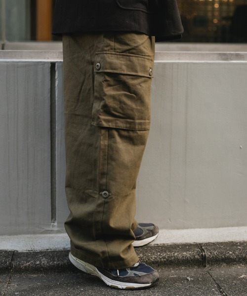 BROKEN BASE(ブロークンベース)の「ダッチアーミーモチーフカーゴパンツ(カーゴパンツ・メンズ・カーキ/ホワイト・SMALL/MEDIUM/LARGE)」の10枚目の写真