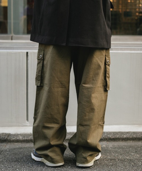 BROKEN BASE(ブロークンベース)の「ダッチアーミーモチーフカーゴパンツ(カーゴパンツ・メンズ・カーキ/ホワイト・SMALL/MEDIUM/LARGE)」の12枚目の写真