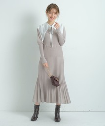 Apuweiser-riche（アプワイザーリッシェ）の「2WAY衿付きニット